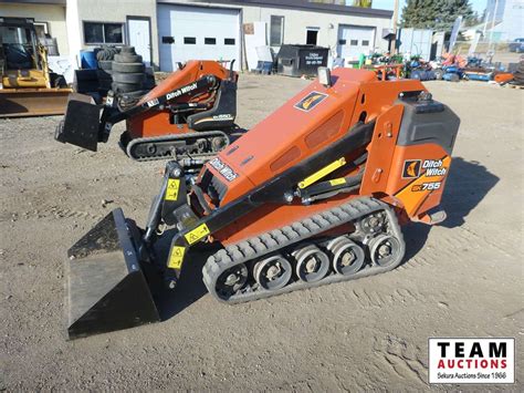 ditch witch sk755 stand behind skid steer|ditch witch stand on steer.